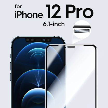 Dust Proof Receiver Tempered Glass Screen Protector For iPhone 14 13 12 11 Pro Max X XS XR 13 12 mini Full Cover HD For iPhone 12 Pro CHINA | Dustproof Receiver