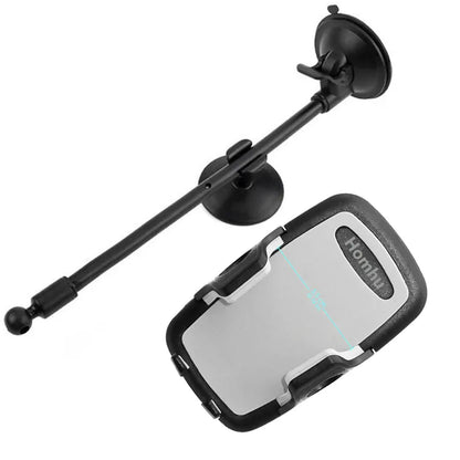 Windshield Car Phone Mount Universal Cell Phone Holder Stand Long Arm Holder for iPhone 11 12 13 Pro Xs Max Xiaomi Huawei