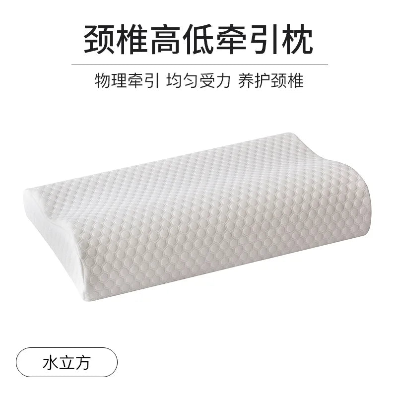 50*30cm Bamboo Fiber Pillow Slow Rebound Health Care Memory Foam Pillow Memory Foam Pillow Orthopedic Pillows Support NeckRelief 8