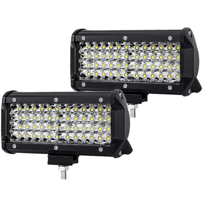 2PCS Car LED Light Bar Offroad 4x4 Spotlights Fog Lamp 12V Diode Headlight Truck Farm Tractor Boat SUV ATV Light Bar/work Light