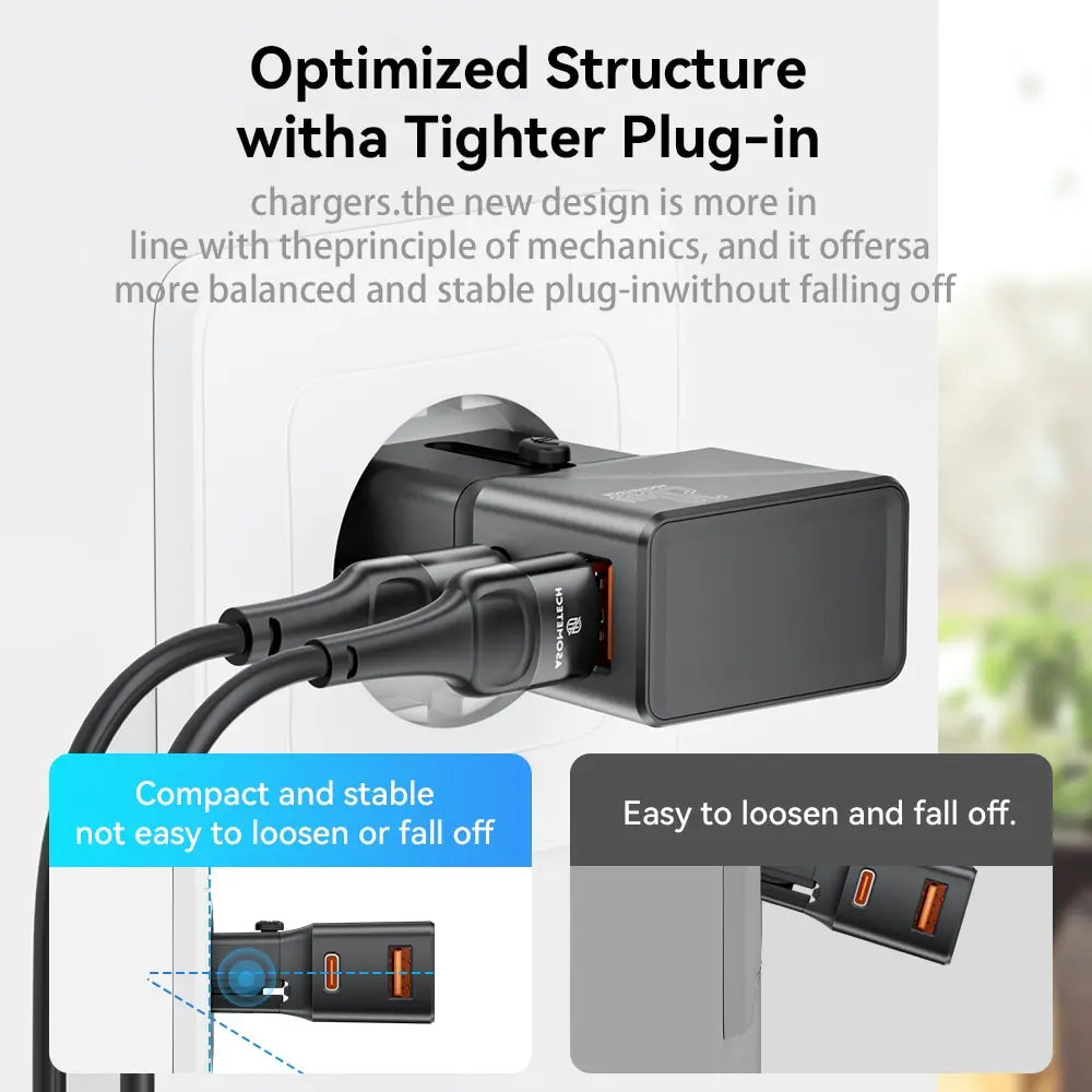 ASOMETECH 20W USB C Charger International Universal Travel Adapter Type C US EU UK AU Plug PD Fast Charger For iPhone Samsung