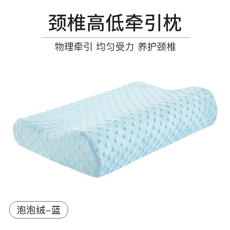 50*30cm Bamboo Fiber Pillow Slow Rebound Health Care Memory Foam Pillow Memory Foam Pillow Orthopedic Pillows Support NeckRelief 2