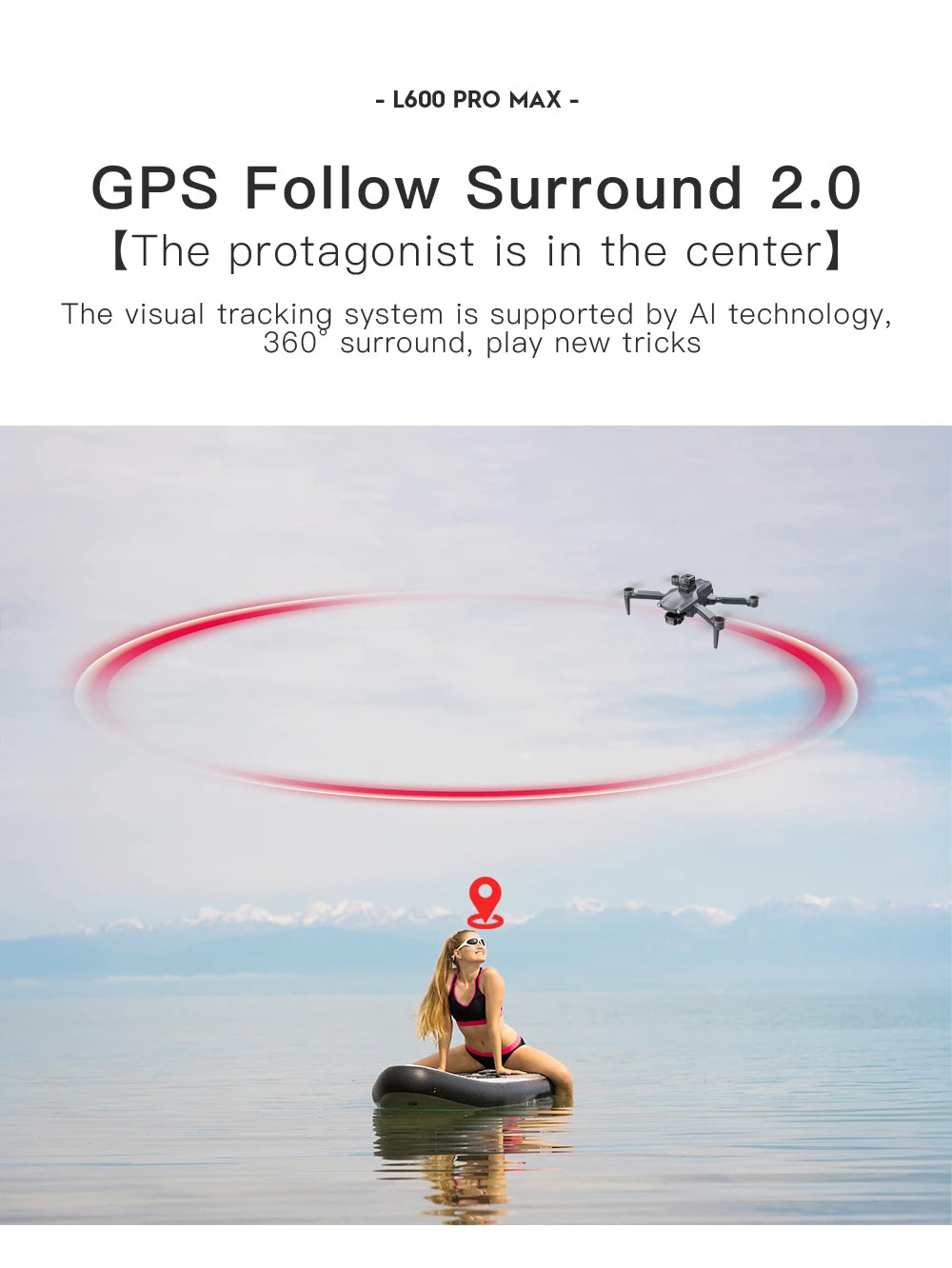 L600 PRO MAX Drone 4K Three-Axis PTZ HD Dual Camera Laser Obstacle Avoidance Brushless Motor GPS 5G WIFI RC FPV Quadcopter Toys