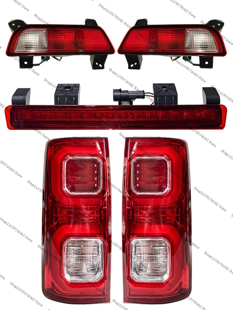 【Separate & Select parts - Display Only】For JAC T8 Pickup Car Tail Light Rear Fog Lamp High Brake Light Headlight Assembly