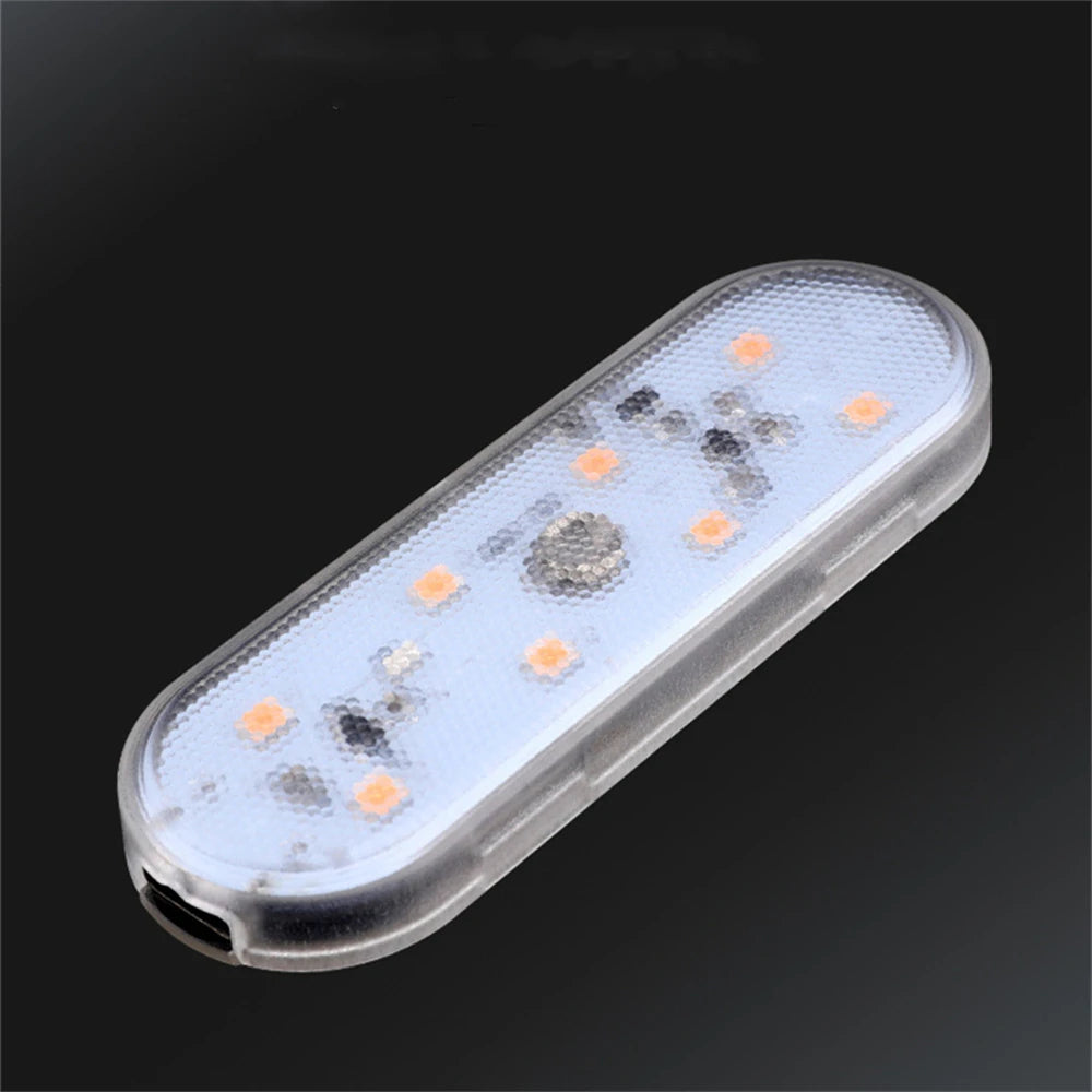 Car Interior Light LED Car Proof Touch Flash Light Door Magnet Touch Light USB Chargeable Battery Car Motorhome Ceiling Lamps