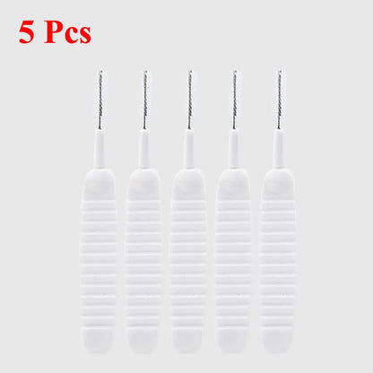 Bathroom Shower Head Cleaning Brush Washing Anti-clogging Small Brush Pore Gap Cleaning Brush For Kitchen Toilet Phone Hole 5 Pcs