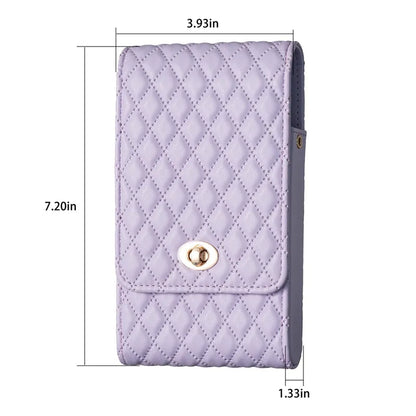 Wallet Small Fragrant Wind Bag With Shoulder Rope Case For iPhone Xiaomi Redmi Huawei OPPO VIVO Moto Google Nokia Realme Infinix