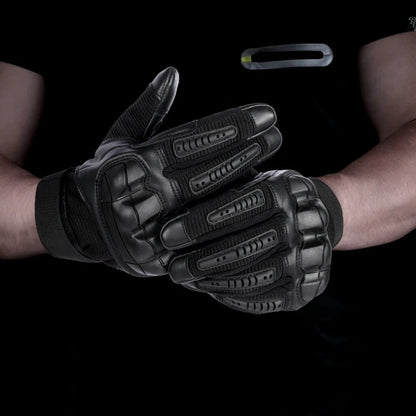 Touchscreen PU Leather Motorcycle Gloves