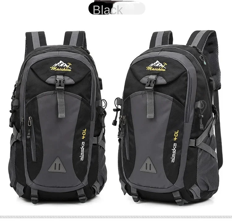 Quality Nylon Waterproof Travel Backpacks Men Climbing Travel Bags Hiking Backpack Outdoor Sport School Bag Men Backpack Women