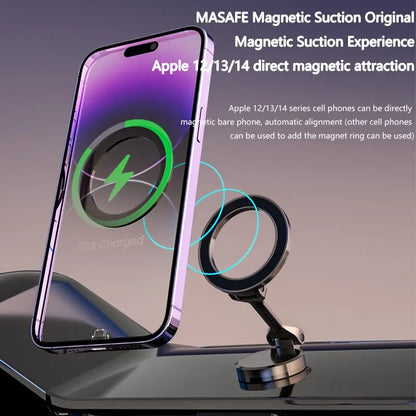 Suitable for MagSafe Navigation Mobile Phone Car Holder, [18 Strong Magnet] Magnetic Attraction, iPhone 15, 14, 13, 12 Pro Max