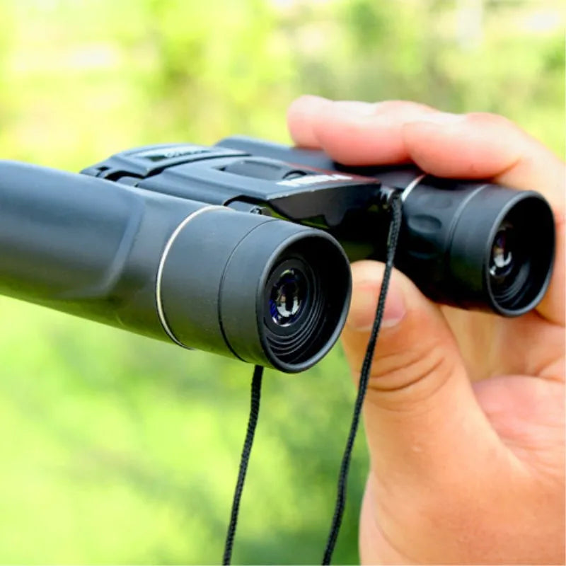 40x22 HD Powerful Binoculars 2000M Long Range Folding Mini Telescope BAK4 FMC Optics For Hunting Sports Outdoor Camping Travel