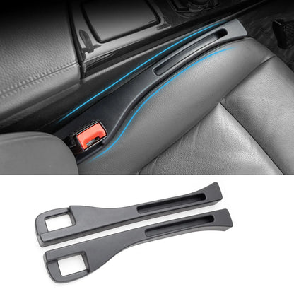 2024 Car Seat Gap Filler&Storage 2 in 1 Side Seam Plug Strip Leak-proof Filling Strip Car Seat Gap Interior Universal Decoration Black 1Pair-AB