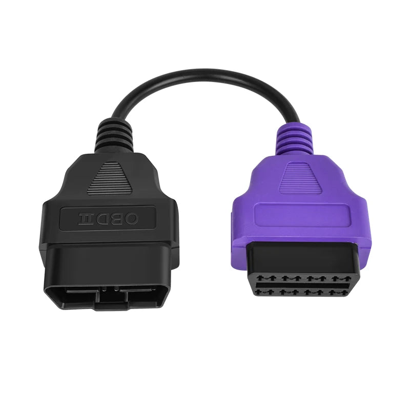 OBD 2 Car Scanner Connector MultiECUScan Diagnostic Adapter Cable for Multi ECU Scan for Fiat ECU Scan 6 Colors 1pcs Purple CHINA