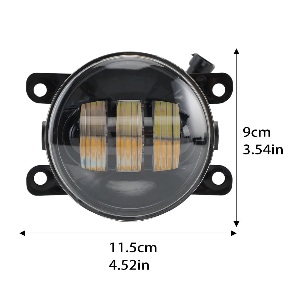 LED Fog Light for Mitsubishi L200 triton Outlancer XL Outlander 2 3 Pajero Sprot Grandis ASX Triton Colt Galant Fog Lights Lamp