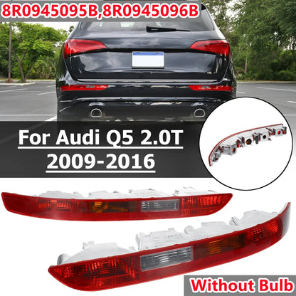 Car Taillight Rear Bumper Tail Light Cover Without Bulbs For Audi Q5 2.0T 2009 2010 2012 2013 2014 2015 2016 8R0945096 8R0945095