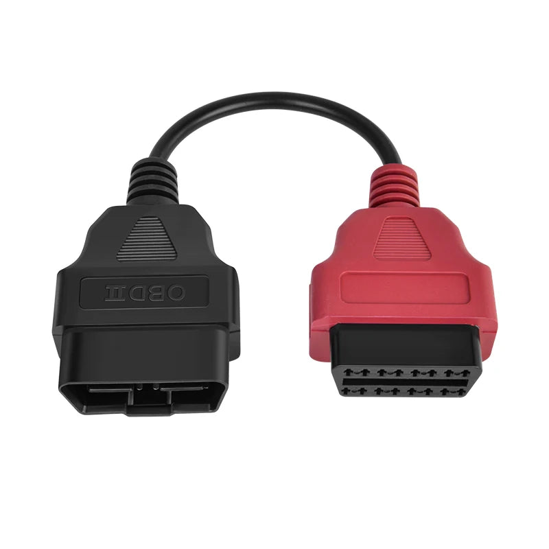 OBD 2 Car Scanner Connector MultiECUScan Diagnostic Adapter Cable for Multi ECU Scan for Fiat ECU Scan 6 Colors 1pcs Red CHINA