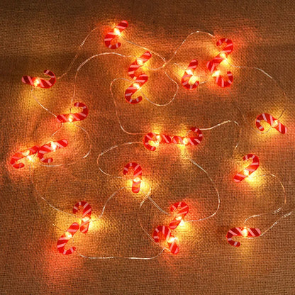 2M Snowman Santa Claus Snowflake LED String Light Garland Xmas Tree Christmas Decoration For Home Navidad Natal New Year Gift