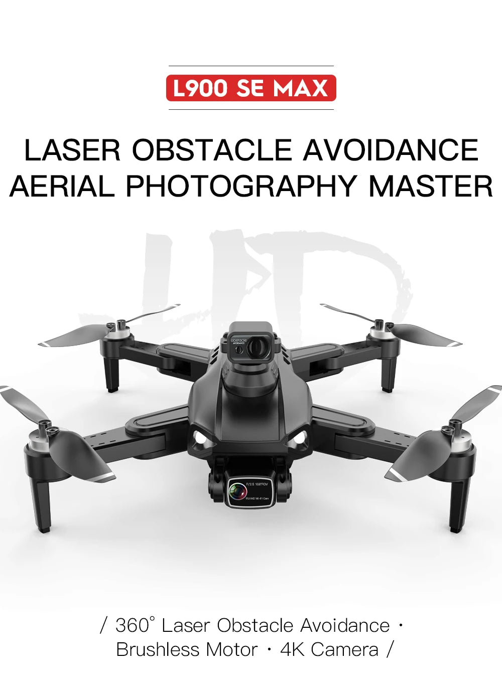 L900 Pro SE MAX GPS Drone 4K Professional Dual HD Camera 5G FPV 360° Obstacle Avoidance Brushless Motor Rc Quadcopter Dron Toys