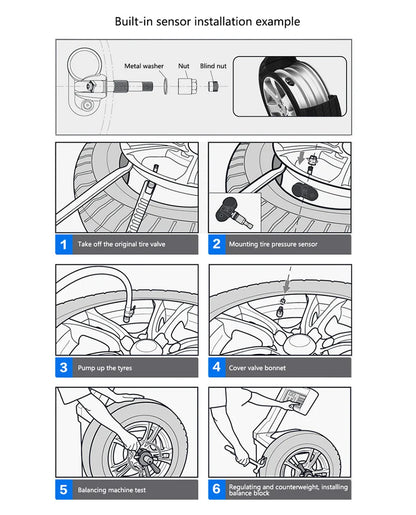 Solar Power TPMS Car Tire Pressure Alarm Monitor System Auto Security Alarm Systems Tyre Pressure Temperature Warning