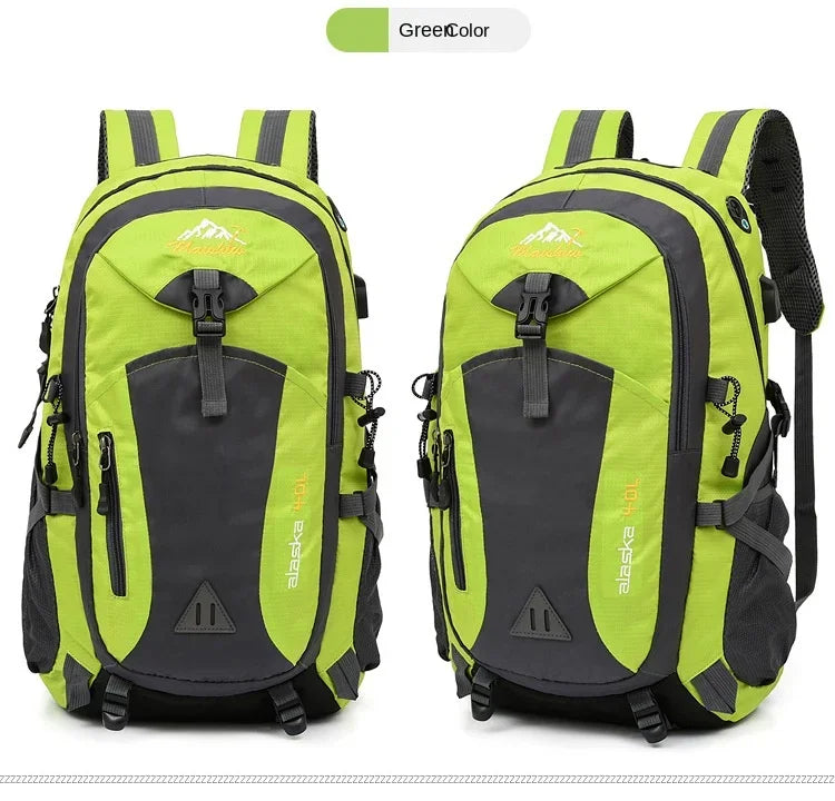 Quality Nylon Waterproof Travel Backpacks Men Climbing Travel Bags Hiking Backpack Outdoor Sport School Bag Men Backpack Women