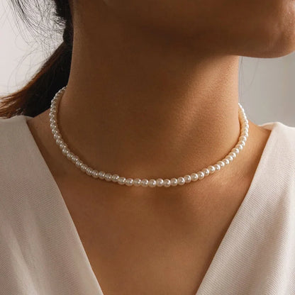 2022 Popular Silver Colour Sparkling Clavicle Chain Choker Necklace Collar For Women Fine Jewelry Wedding Party Birthday Gift 77242