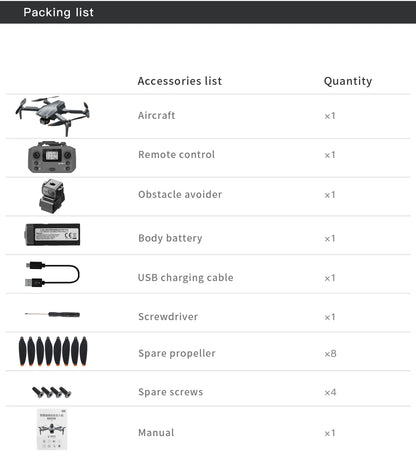 L600 PRO MAX Drone 4K Three-Axis PTZ HD Dual Camera Laser Obstacle Avoidance Brushless Motor GPS 5G WIFI RC FPV Quadcopter Toys