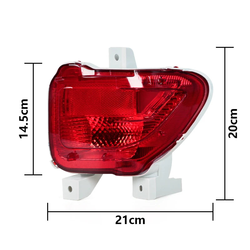 For Toyota RAV4 2005-2012 Car Rear Bumper Tail Parking Brake Light Warming Signal Reflector Lamp Cover No Bulb