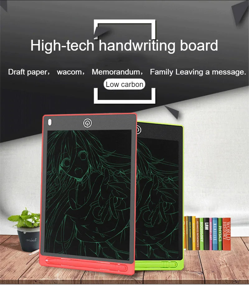 KaKBeir Writing Tablet Drawing Board Children&#39;s Graffiti Sketchpad Toys 8.5inch Lcd Handwriting Blackboard magic drawing board