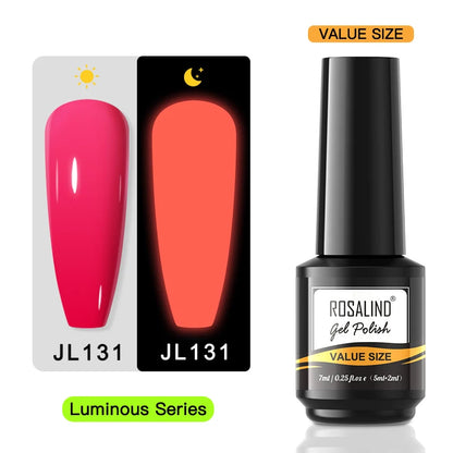 ROSALIND Gel Nail Polish Lamp All For Nails Art Manicure With Matt Base Top Coat Semi Permanant Gellak Nail Gel Polish Varnishes RAI-JL131