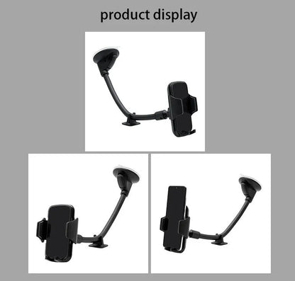 Windshield Car Phone Mount Universal Cell Phone Holder Stand Long Arm Holder for iPhone 11 12 13 Pro Xs Max Xiaomi Huawei