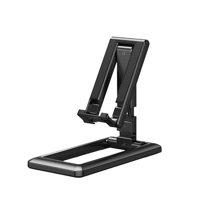 Foldable Tablet Mobile Phone Desktop Phone Stand for iPad iPhone Samsung Desk Holder Adjustable Desk Bracket Smartphone Stand black