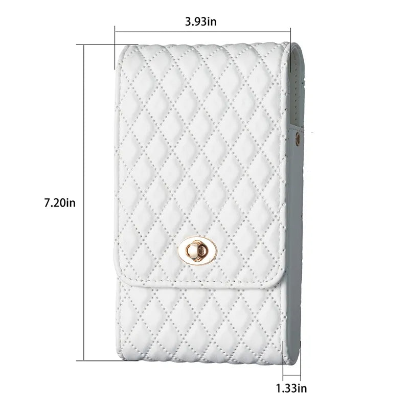 Wallet Small Fragrant Wind Bag With Shoulder Rope Case For iPhone Xiaomi Redmi Huawei OPPO VIVO Moto Google Nokia Realme Infinix