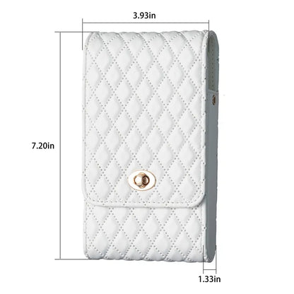 Wallet Small Fragrant Wind Bag With Shoulder Rope Case For iPhone Xiaomi Redmi Huawei OPPO VIVO Moto Google Nokia Realme Infinix