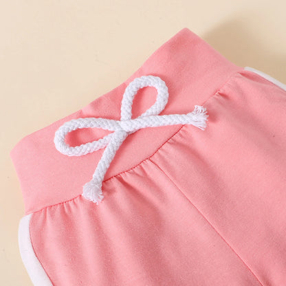 Autumn Baby Girl Clothes Set Newborn Infant Outfits Long Sleeve Letter Printing Children Casual Sweatshirt Pants Clothing Suit