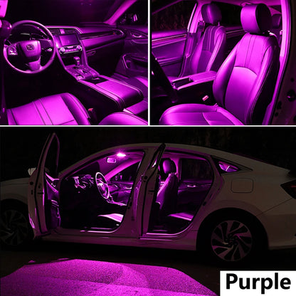 ZITWO Full Car LED Bulb Interior Light Kit For Lexus IS MK1 MK2 MK3 IS200 IS250 IS300 IS350 IS300h IS200t 1999-2019 Accessories purple