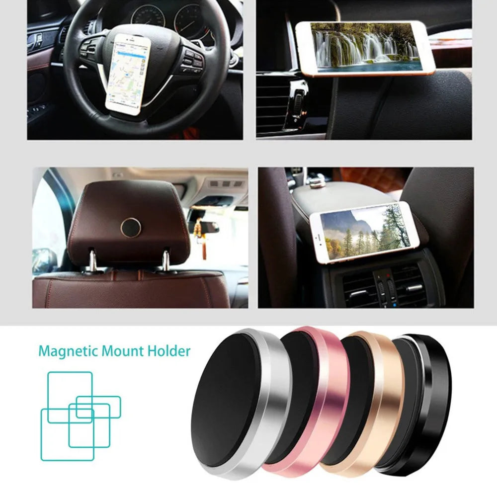 Magnetic Car Phone Holder Stand In Car for IPhone 14 13 12 11 XR Pro Huawei Magnet Mount Cell Mobile Wall Nightstand Support GPS