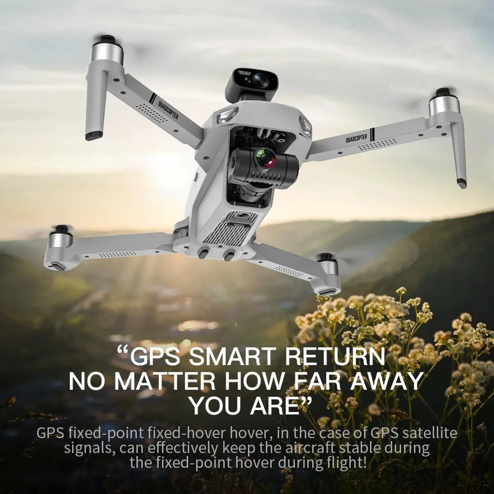 New KF102 MAX Drone 4K Brushless With Professional HD Camera 2-Axis GPS Fpv RC Quadcopter Helicopters Drones Toys For Boys