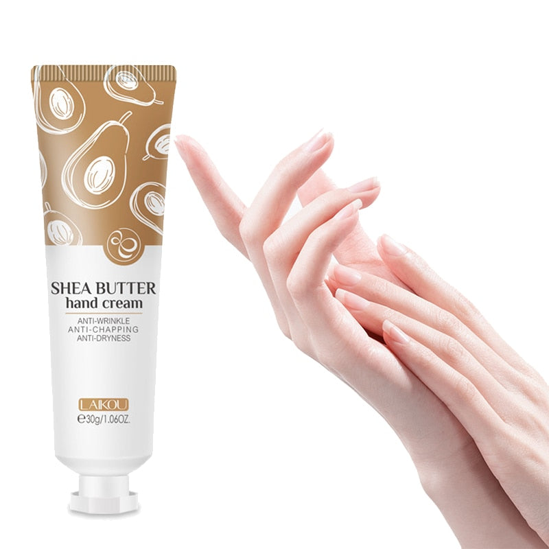 Shea Butter Hand Cream Replenish Moisturizing Anti Dryness Body Cream Soften Skin Anti Chapping Hand Care Cream 30g