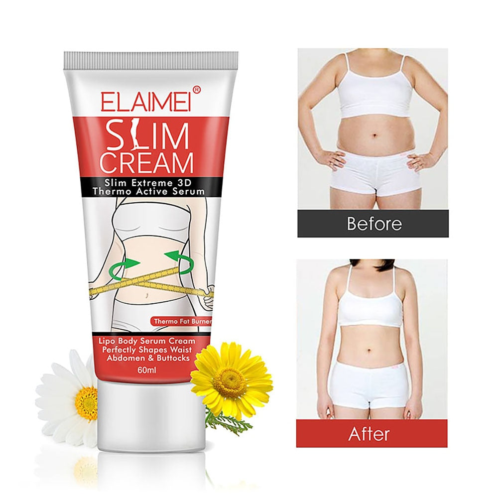 Slimming Body Serum Cream Fat Burning Strengthen Muscle Lines Slim Cream Tightening Belly Waist Legs Beauty Salon Massage Cream