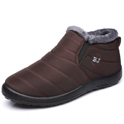 Sneakers Winter Women Waterproof Shoes Comfortable Platform Shoes Walking Platform Sneakers Ankle Black Mujer Shoes Woman brown