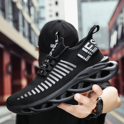 Sneakers Women Breathable Running Shoes Men Size 36-46 Comfortable Black Casual Couples Sneakers Shoes Outdoor Zapatos De Mujer