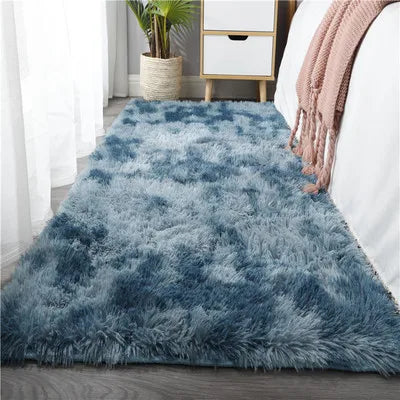 Soft Carpet for Living Room Plush Rug Fluffy Thick Carpets Bedroom Area Long Rugs Anti-slip Floor Mat Gray Kids Room Velvet Mats