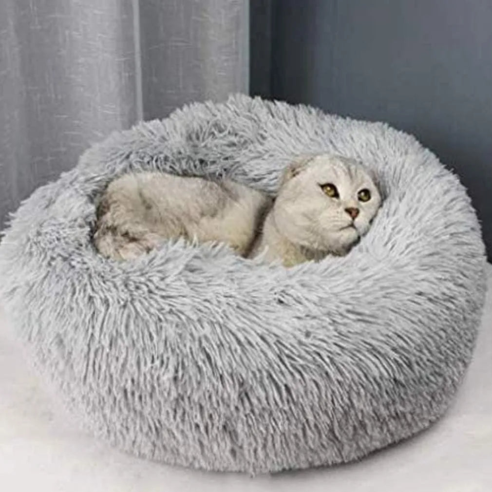 Super Cat Bed Warm Sleeping Cat Nest Soft Long Plush Best Pet Dog Bed for Dogs Basket Cushion Cat Bed Cat Mat Animals Sleeping