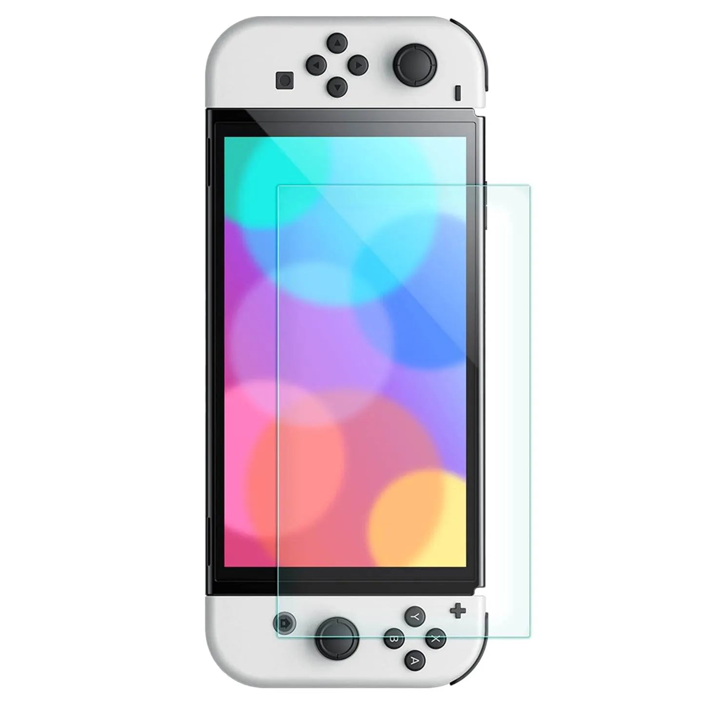 Tempered Glass Screen Protector Compatible-Nintendo Switc/ Switch Lite/ Switch OLED Hard Protector Film for Switch Game Console 1PC Switch OLED