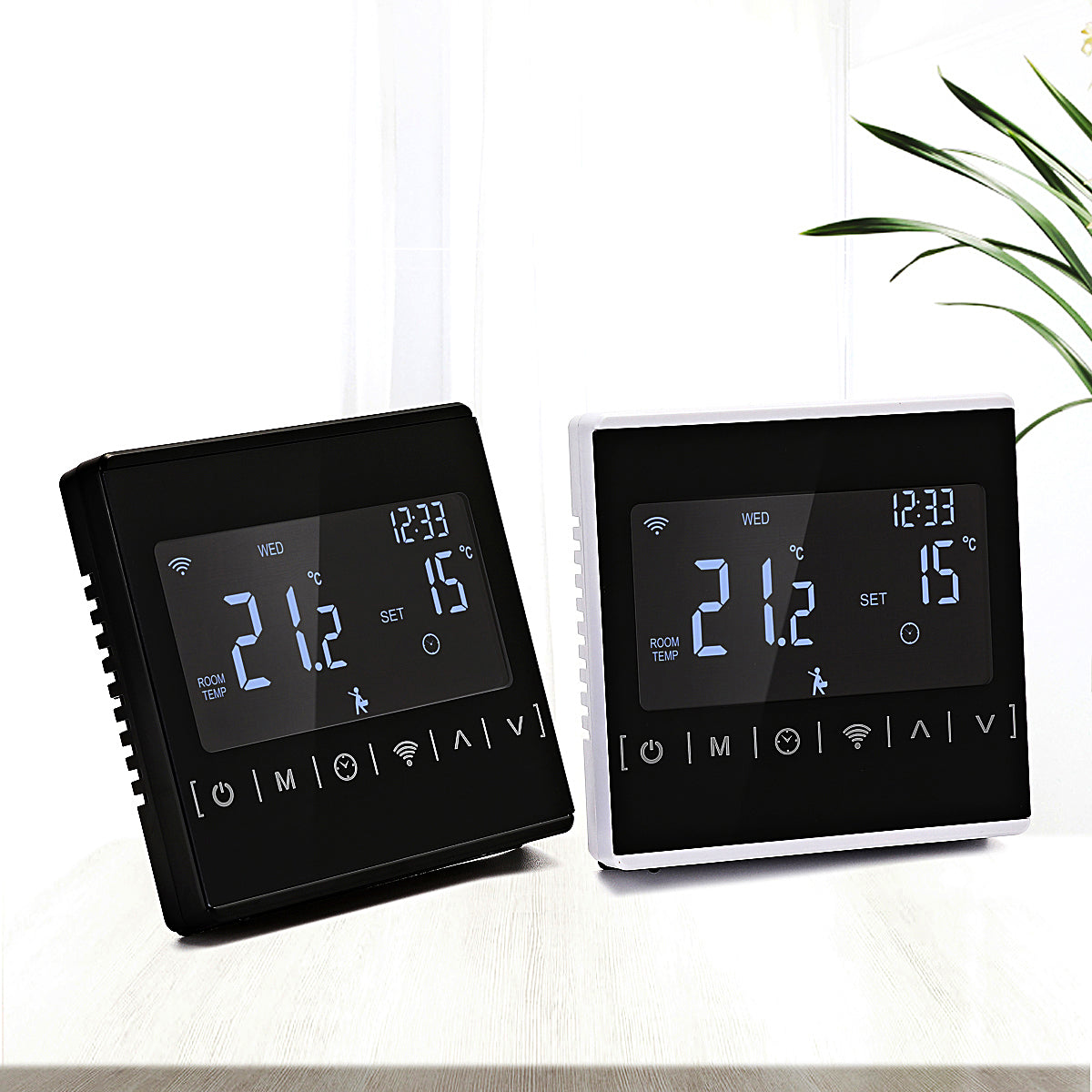 Thermoregulator Programmable Wireless Room Digital Wifi Smart Thermostat Temperature Controller for Boiler Floor Water Heating