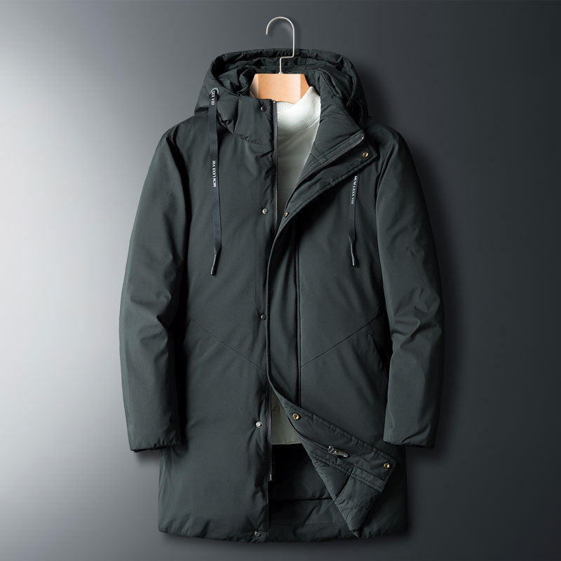 Thick Down & Parka Coat Oversize 6XL 7XL 8XL 2023 Brand Keep Warm Winter Men's Black Blue Red Padded Jacket MY166 2