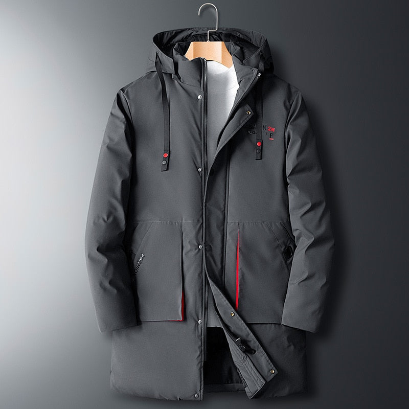 Thick Down & Parkas Coat Oversize 6XL 7XL 8XL Brand Keep Warm Winter Men's Black Grey Classic Padded Jacket Clothes 858 2
