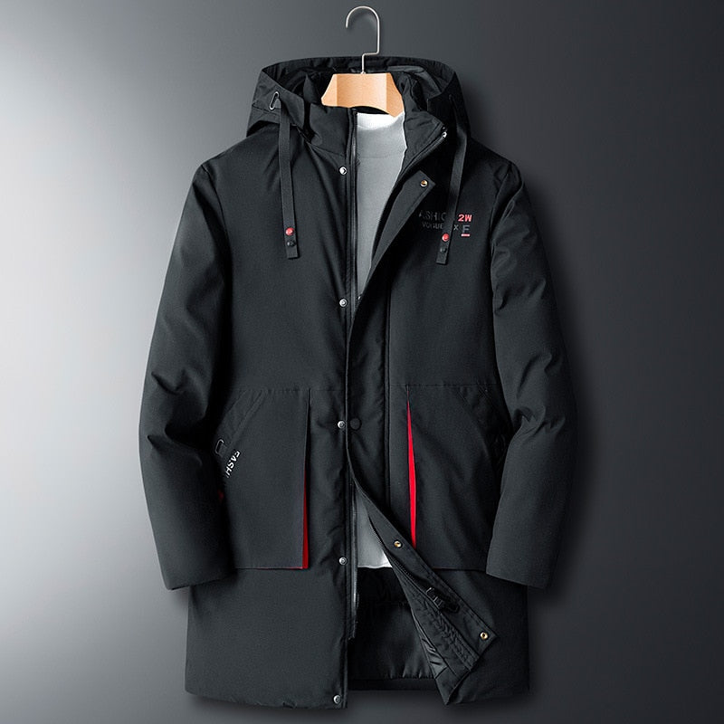 Thick Down & Parkas Coat Oversize 6XL 7XL 8XL Brand Keep Warm Winter Men's Black Grey Classic Padded Jacket Clothes 858 1