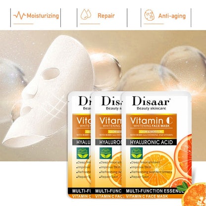 Vitamin C Face Serum Moisturizing Skin Mask Nicotinamide Improve Dullness Skin Facial Essence Eliminate Puffiness Eye Cream