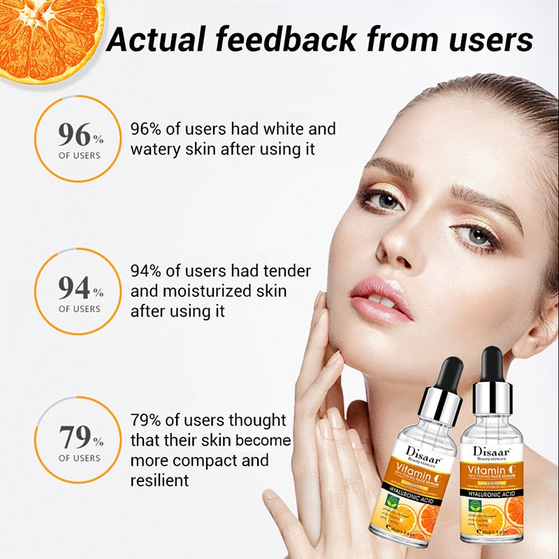 Vitamin C Face Serum Moisturizing Skin Mask Nicotinamide Improve Dullness Skin Facial Essence Eliminate Puffiness Eye Cream